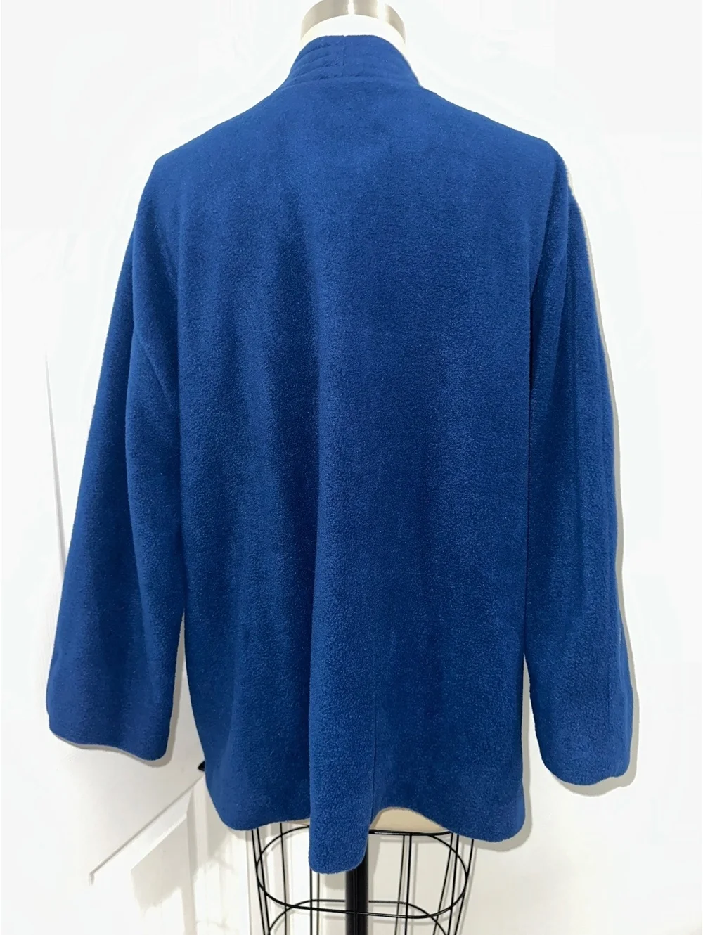 VTG 90s Bob Mackie Blue Embroidered Women's Cardigan Avant Garde XL